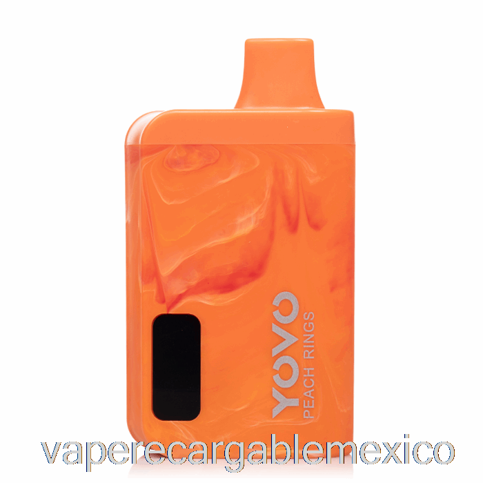 Vape Recargable Yovo Jb8000 Anillos De Melocotón Desechables